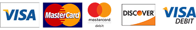 Visa, Visa Debit, Mastercard and Mastercard Debit